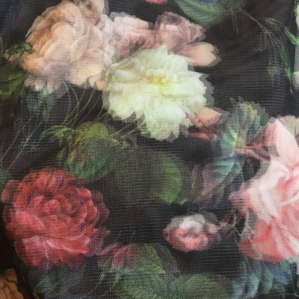 Floral Mini Skirt - Picture 4 of 4